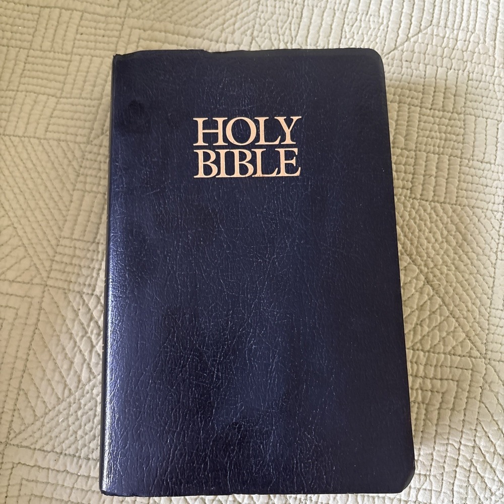 Zondervan NIV Holy Bible Black Imitation Leather Red Letter Edition 2001